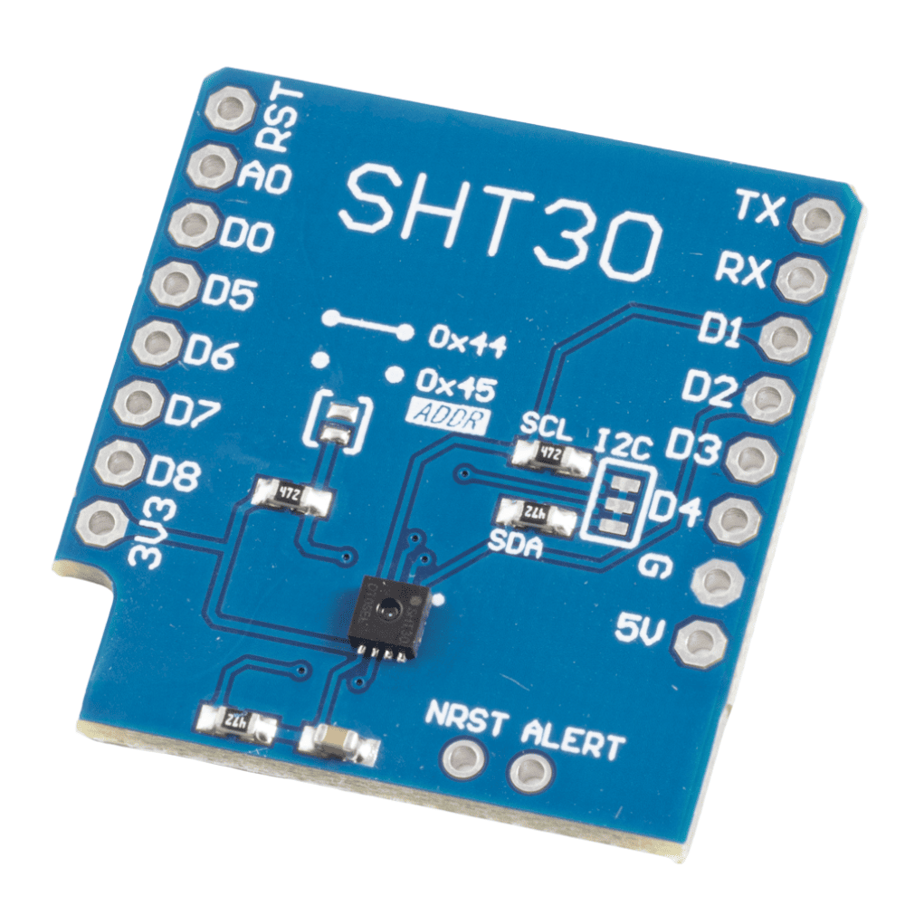 Moduł z czujnikiem SHT30 do WeMos D1 Mini - Sklep msalamon