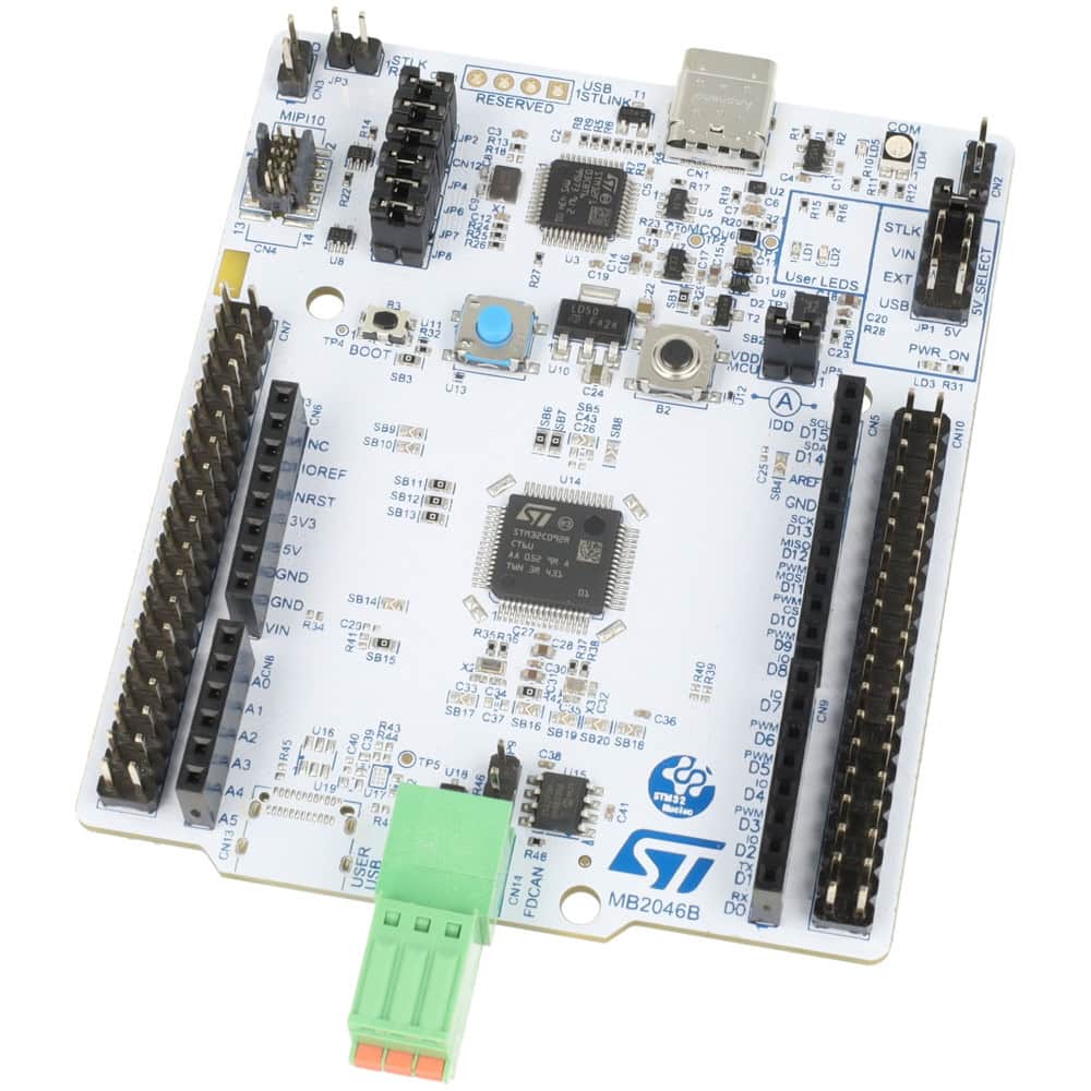 STM32 NUCLEO-C092RC Nucleo-64 z STM32C092RCT6 Arm Cortex-M0+ - Sklep msalamon