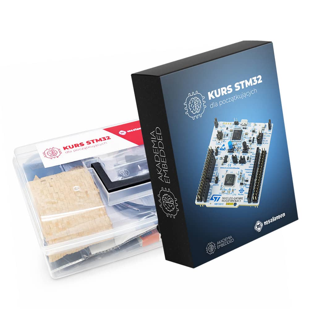 Kurs STM32 dla początkujących + Sprzęt - Sklep msalamon