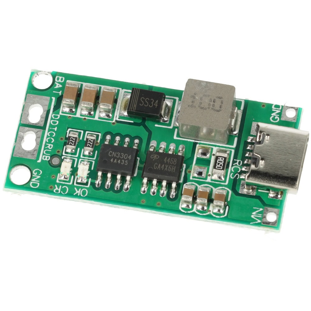 Ładowarka Step-Up Boost LiPo Li-Ion USB-C 4S 2A - Sklep msalamon