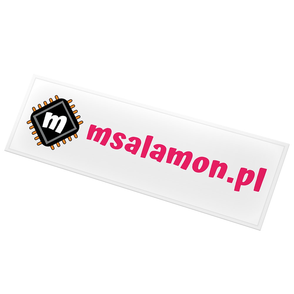 Naklejka msalamon - Sklep msalamon