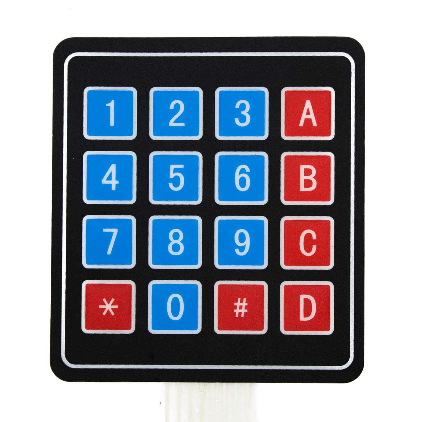 Klawiatura membranowa numeryczna 16 przycisków 4x4 - Sklep msalamon