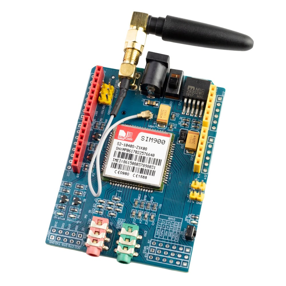 MODUŁ SIM900 GSM GPRS SHIELD DLA UNO R3 - Sklep msalamon