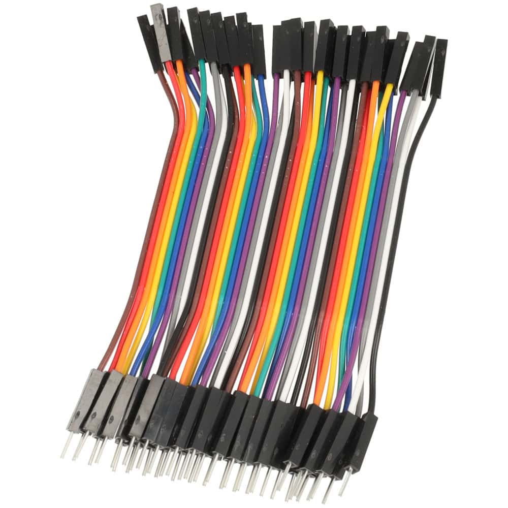 Przewody połączeniowe 10cm 40szt żeńsko-męskie - Sklep msalamon