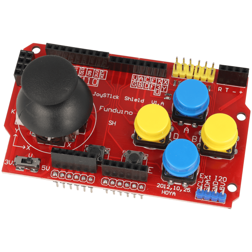 Joystick Shield do Arduino z modułem sterowania nRF24L01 - Sklep msalamon