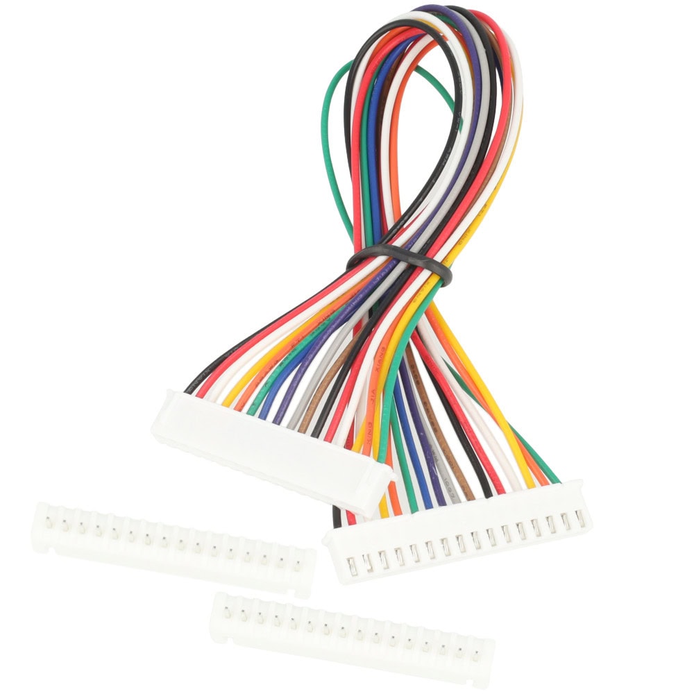 Przewód + dwa Gniazda JST-XH 2,54mm 20cm 16 Pin - Sklep msalamon