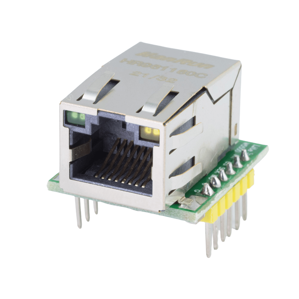 Moduł sieciowy Ethernet Wiznet W5500 SPI miniaturowy - Sklep msalamon