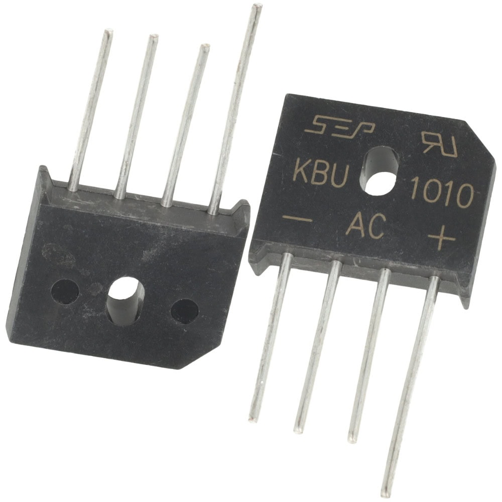 Mostek prostowniczy 10A 1000V KBU1010 - Sklep msalamon