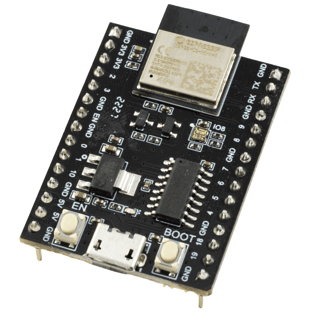 Płytka ESP32 ESP32-C3-MINI-DevKit RISC-V WiFi + BLE 5.0 - Sklep msalamon