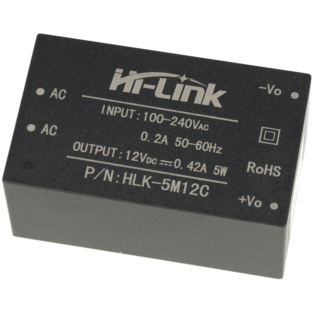 Zasilacz Hi-Link HLK-5M12C 85–265 V AC / 12 V DC – 5 W - Sklep msalamon