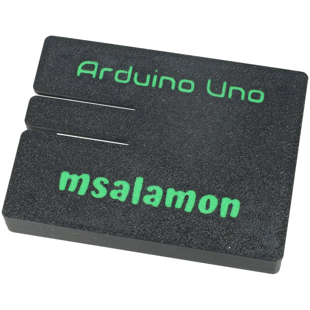 Obudowa do Arduino UNO Czarno-zielona - Sklep msalamon