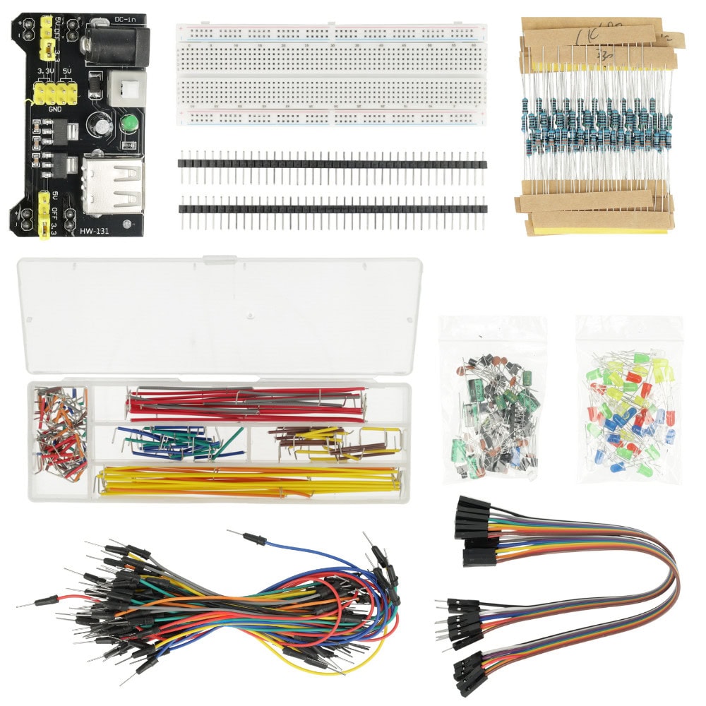 Zestaw komponentów elektronicznych DIY do Arduino - Sklep msalamon