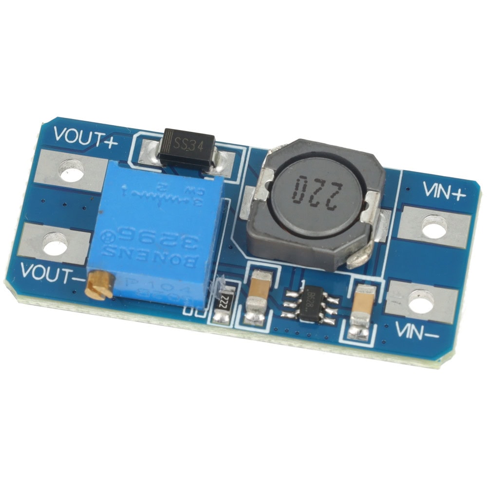 Przetwornica step-up 2A MT3608 DC-DC - Sklep msalamon