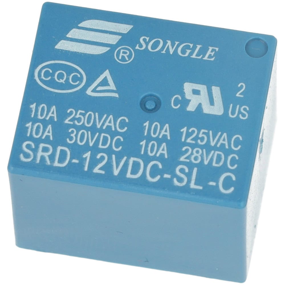 Przekaźnik elektromagnetyczny SRD-12VDC-SL-C - Sklep msalamon