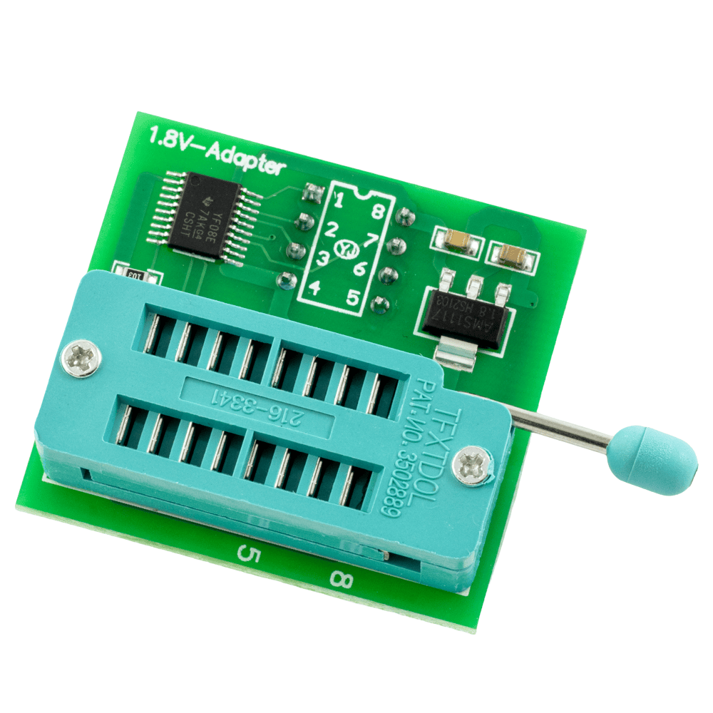 Adapter zasilania 1,8V z podstawką ZIF-16 - Sklep msalamon