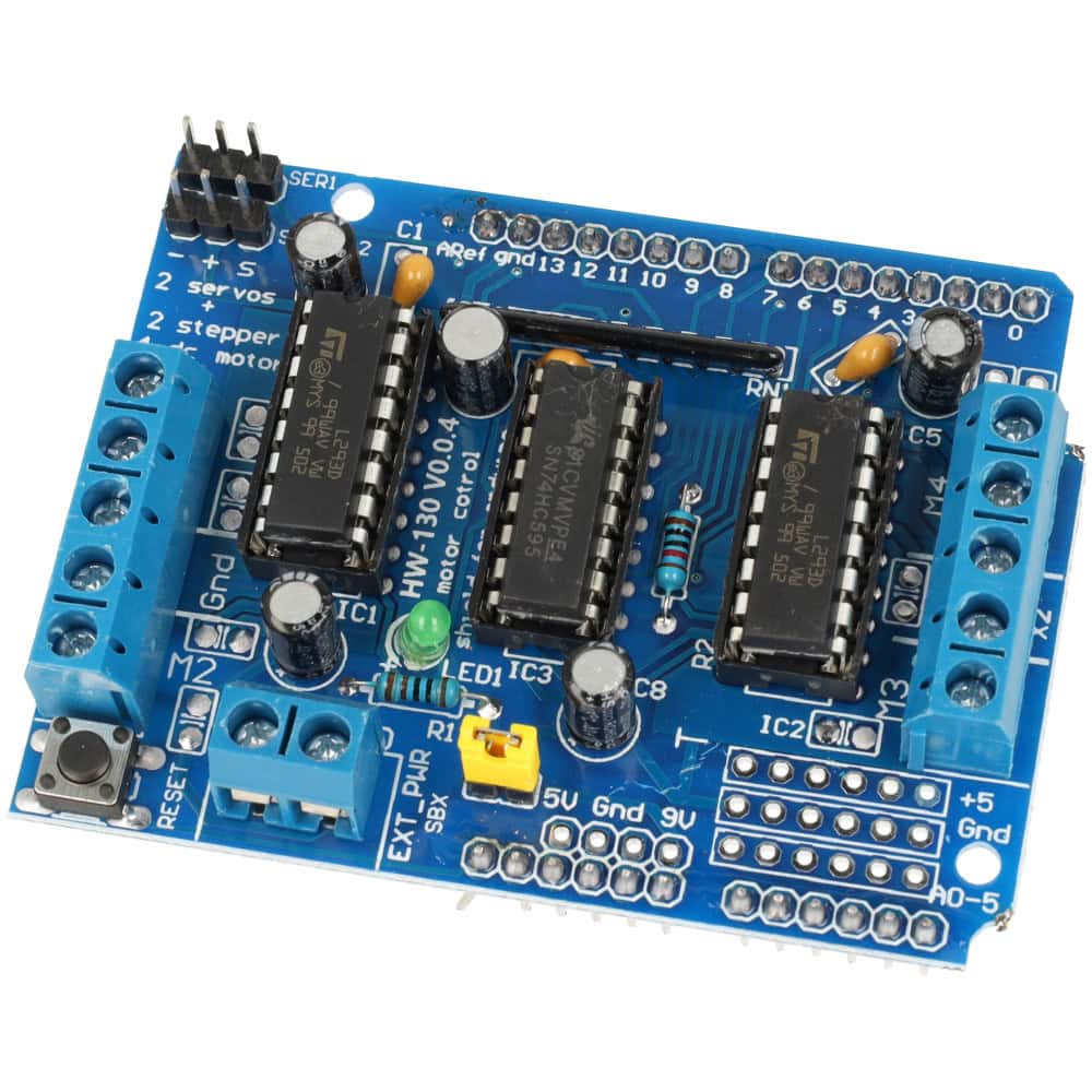 L293D Motor Drive Shield Dual dla Arduino - Sklep msalamon