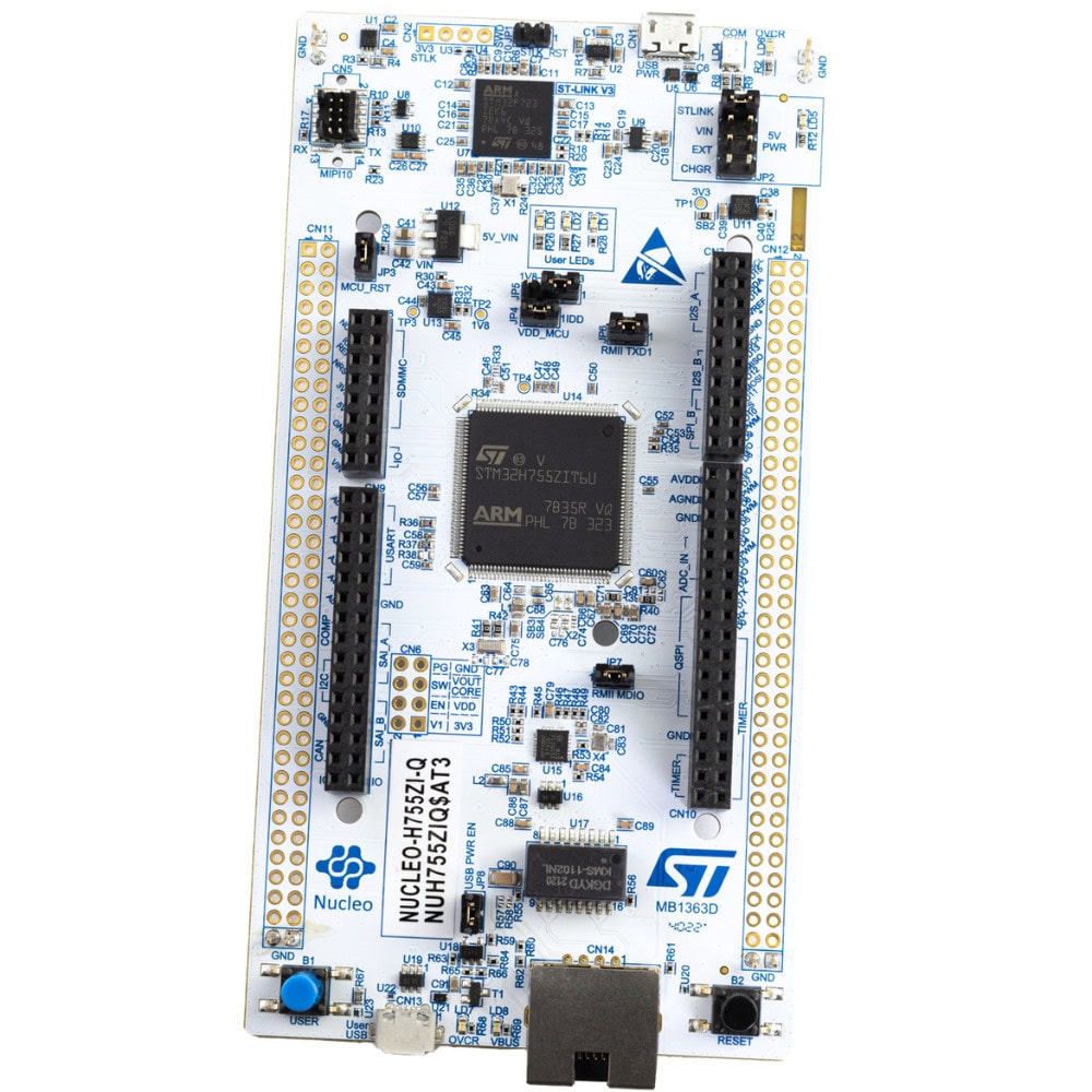 STM32 NUCLEO-H755ZI-Q Nucleo-144 z STM32H755ZIT6 ARM CORTEX-M7/M4 - Sklep msalamon