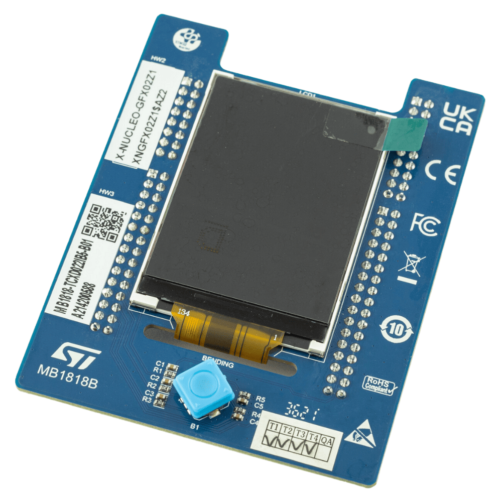 X-NUCLEO-GFX02Z1 Płytka z wyświetlaczem dla STM32 Nucleo-144 - Sklep msalamon