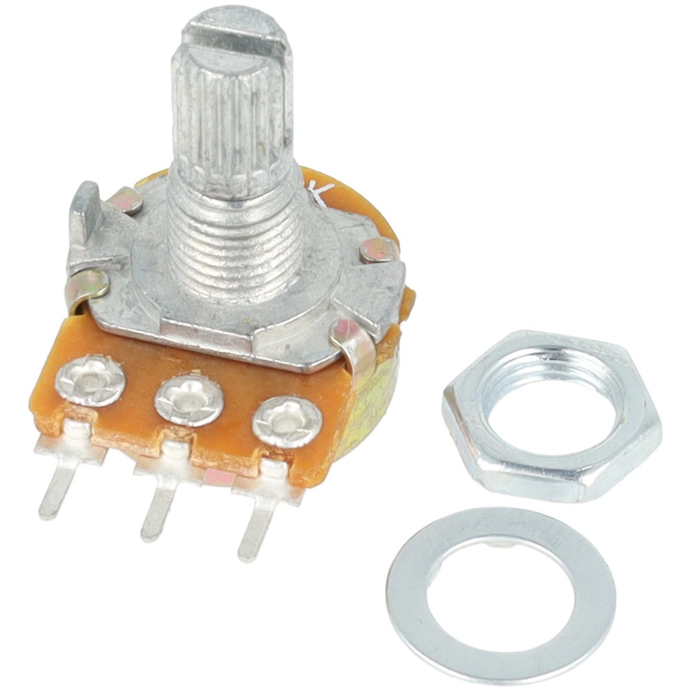 Potencjometr Liniowy Obrotowy B50K 50K Ohm L=15mm - Sklep msalamon