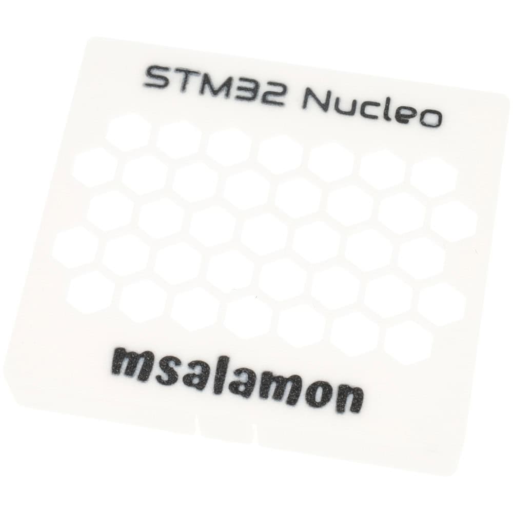Obudowa do STM32 Nucleo-64 Biała - Sklep msalamon