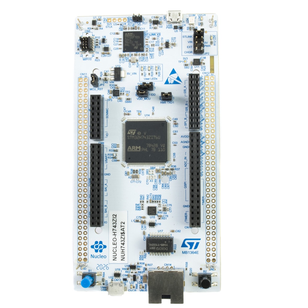STM32 NUCLEO-H743ZI2 Nucleo-144 z STM32H743ZIT6 ARM Cortex-M7 - Sklep msalamon