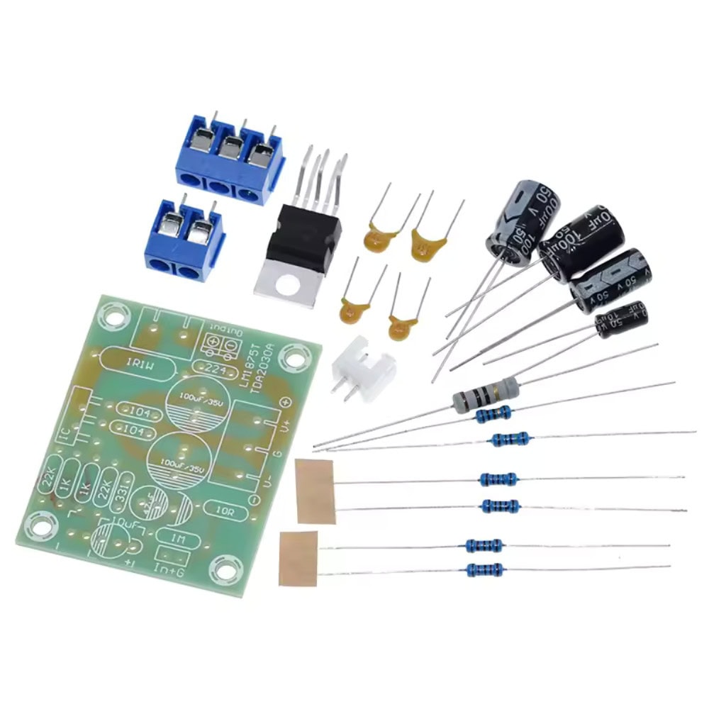 DIY wzmacniacz audio LM1875T - Zestaw do nauki lutowania - Sklep msalamon