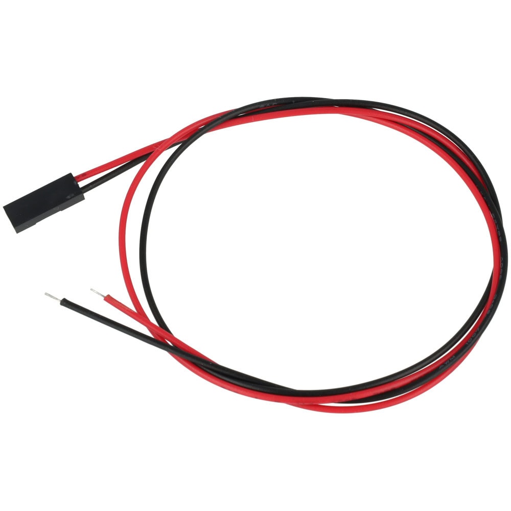 Kabel żeński 2PIN raster 2.54 40cm - Sklep msalamon