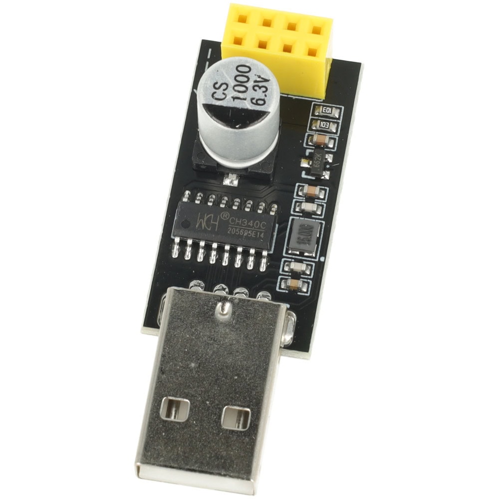 Konwerter USB - UART dla ESP01 z ESP8266 - Sklep msalamon