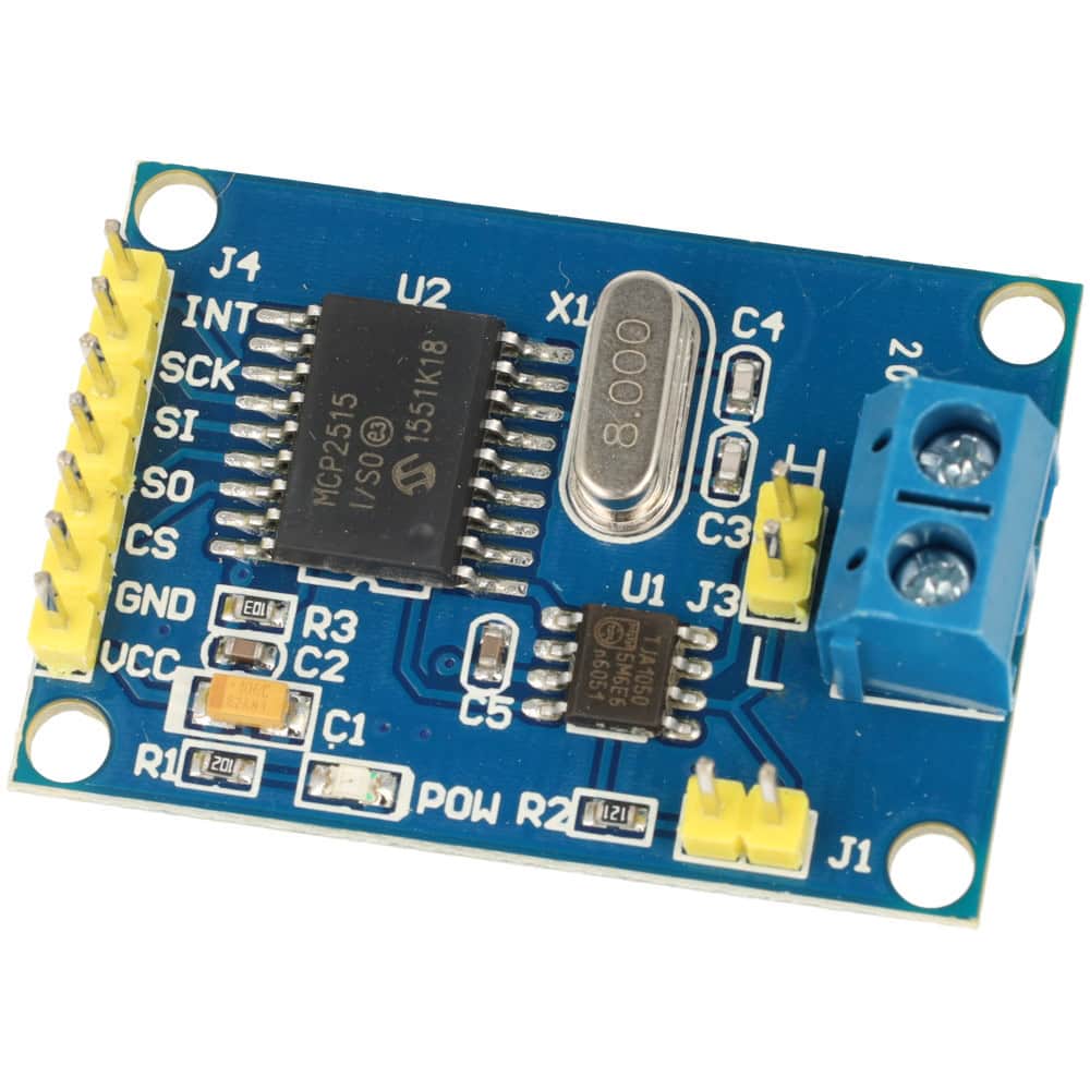 Moduł CAN-BUS MCP2515 SPI - Sklep msalamon