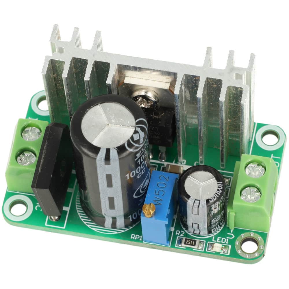 Regulowany moduł zasilacza liniowego LM317T DC-DC Step Down - Sklep msalamon