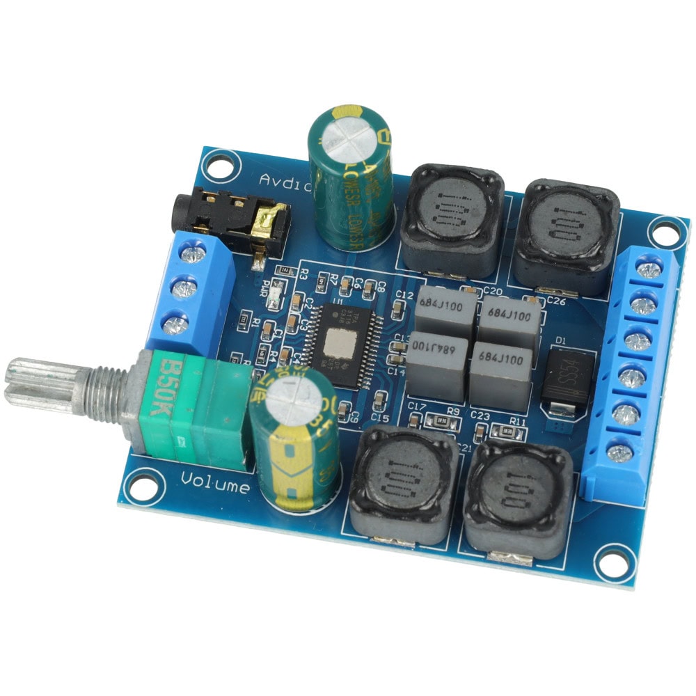 TPA3116 Wzmacniacz Audio 2 x 50W 2-kanałowy - Sklep msalamon