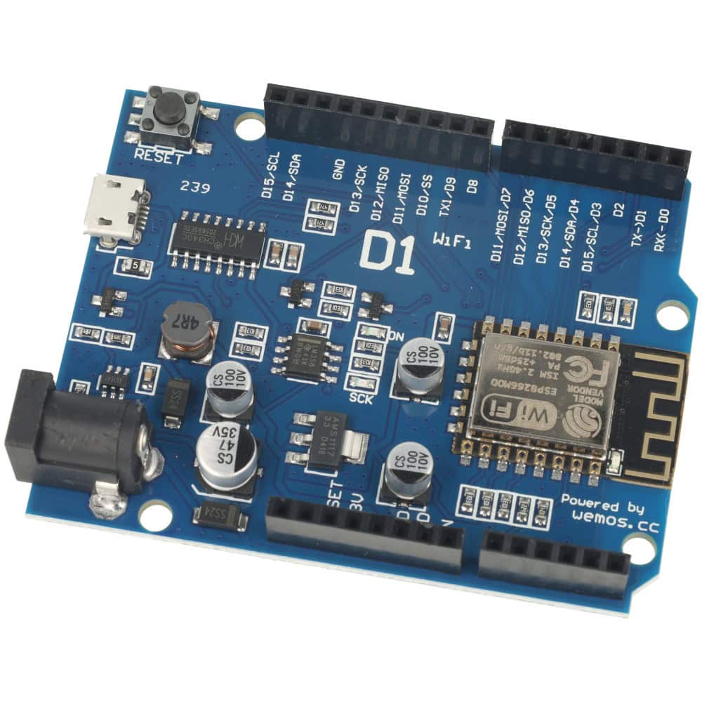 ESP8266 D1 Uno R3 zgodny z WeMos - Sklep msalamon