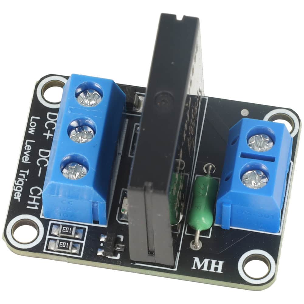 Moduł przekaźnika SSR 1 kanał 5V Low trig - Sklep msalamon