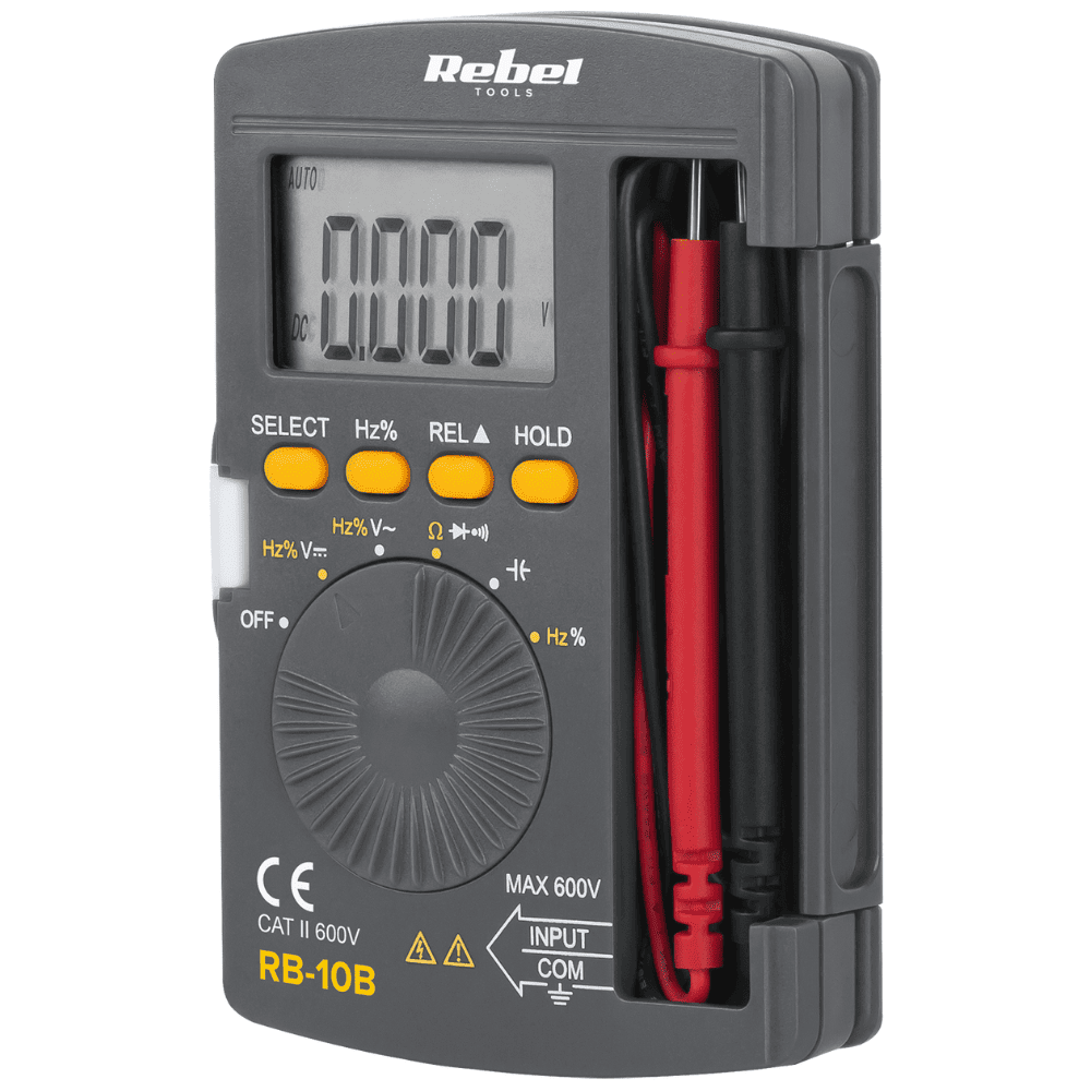 Kieszonkowy miernik uniwersalny Rebel Tools RB-10B - Sklep msalamon