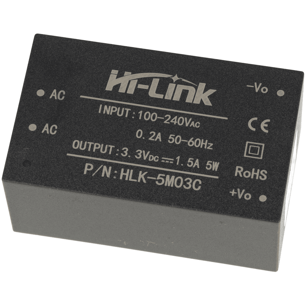 Zasilacz Hi-Link HLK-5M03C 85–265 V AC / 3.3 V DC – 5 W - Sklep msalamon