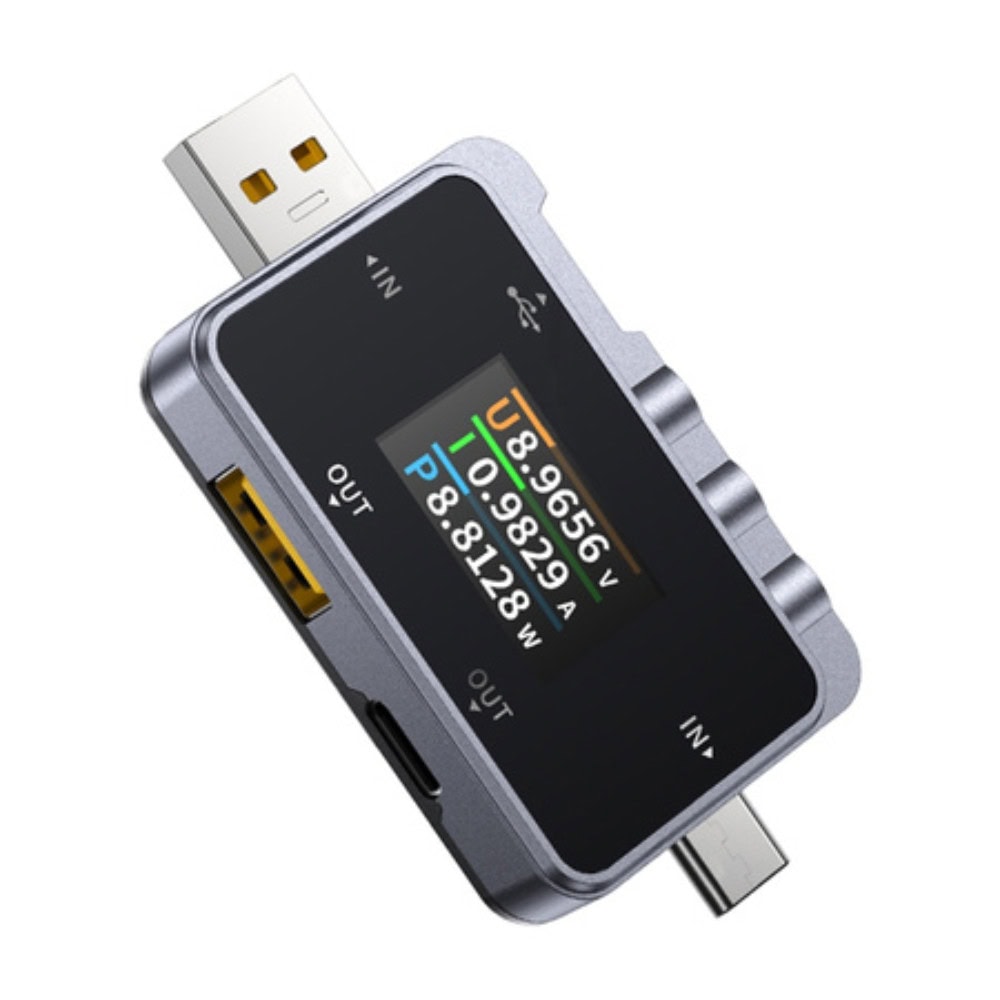 Tester USB 2w1 FNIRSI FNAC-28 USB-C USB-A - Sklep msalamon