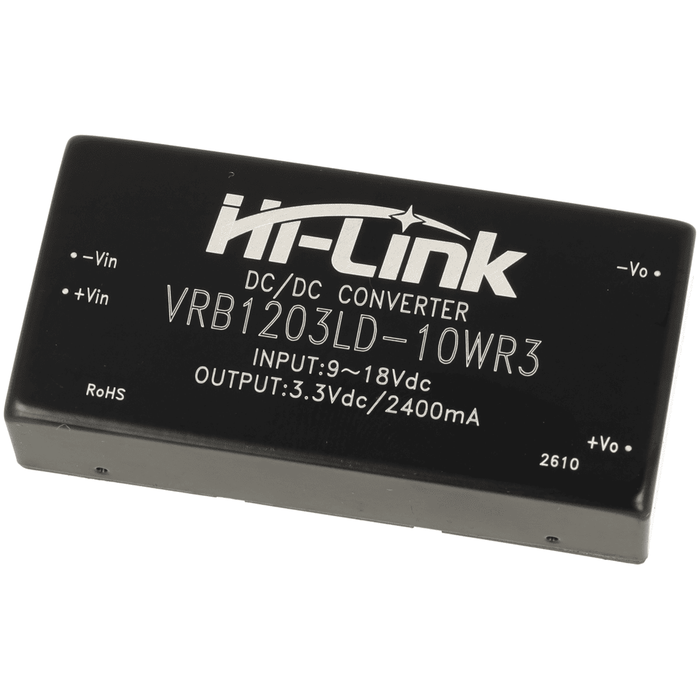 Przetwornica Hi-Link VRB1203LD-10WR3 9-18 V DC / 3.3 V dc - 10 W - Sklep msalamon