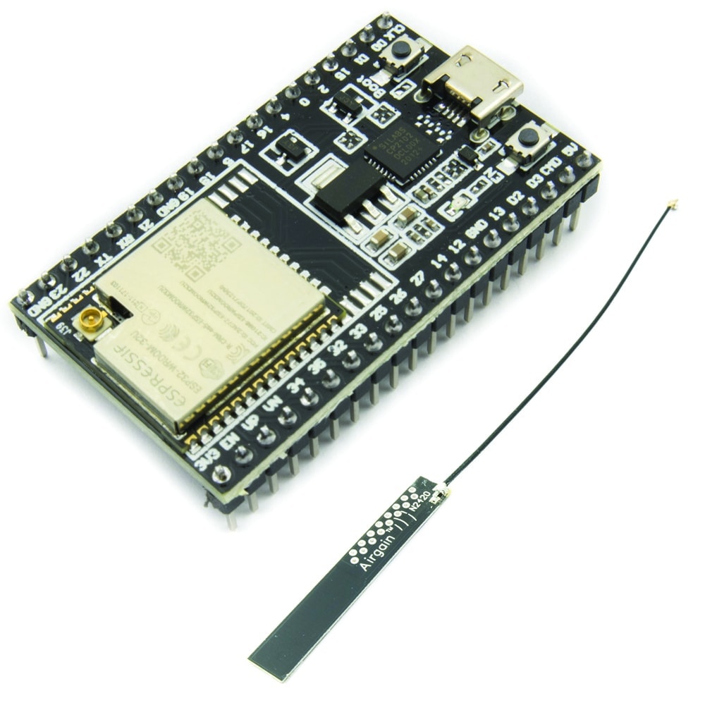 Zestaw ESP-WROOM-32U z anteną - Sklep msalamon