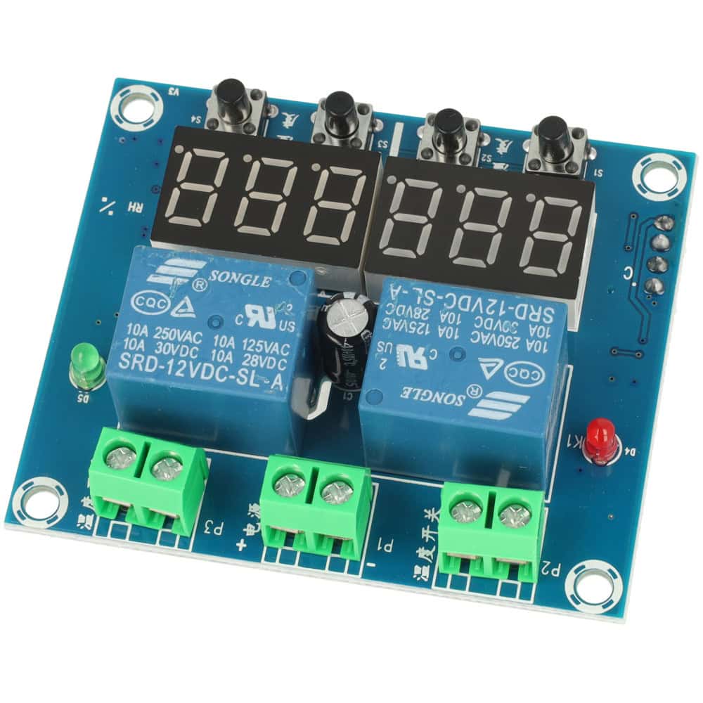 XH-M452 Moduł kontroli temperatury i wilgotności DC 12 V - Sklep msalamon