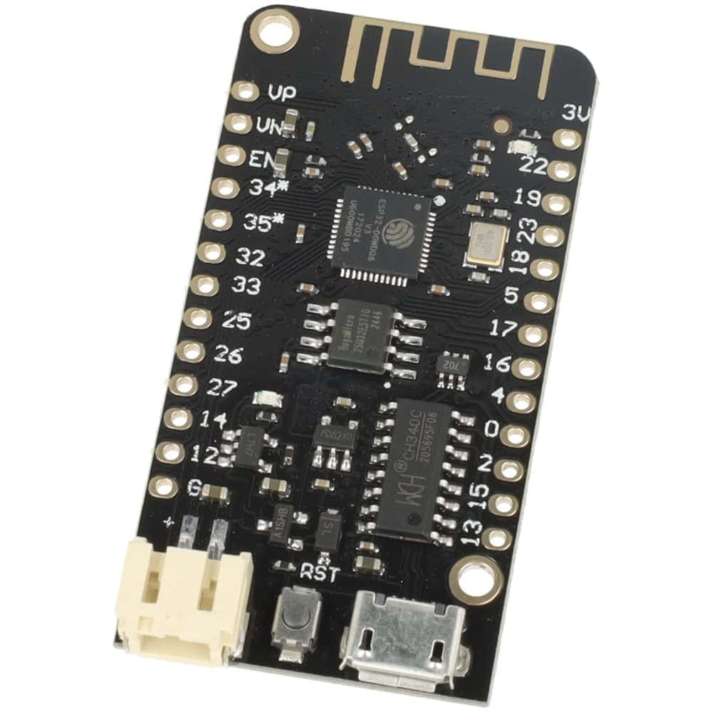 ESP32 Wemos Lite 4MB Flash WiFi + BLE 4.2 + Li-ion - Sklep msalamon