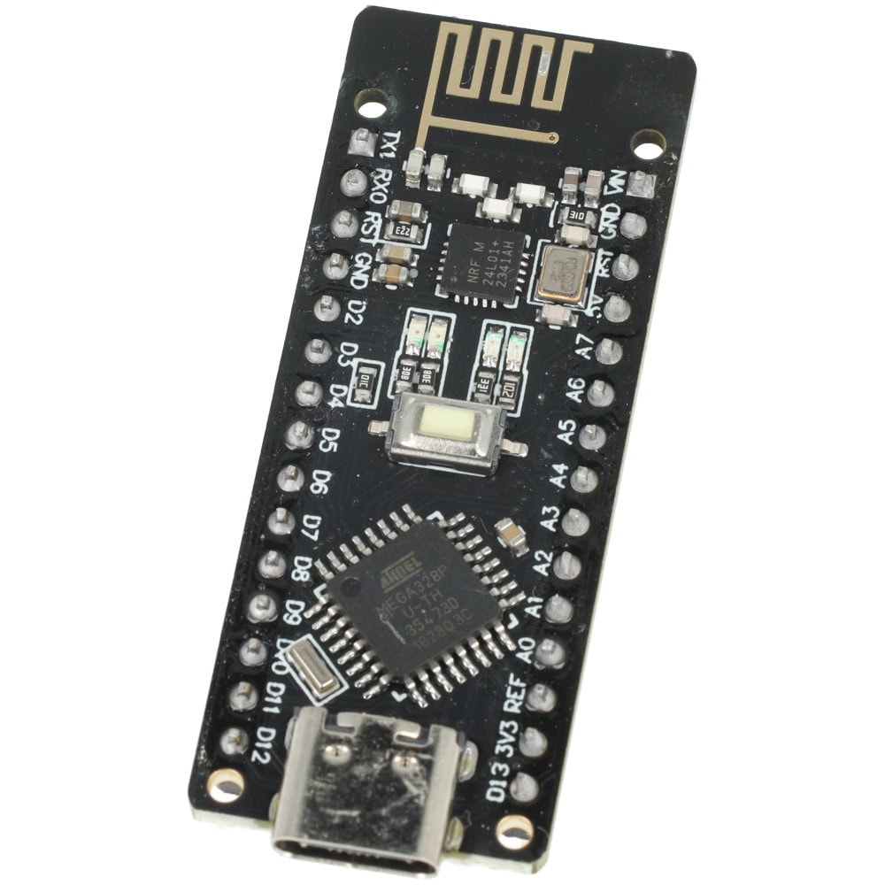 Nano NRF24L01 z ATmega328P USB-C - Sklep msalamon