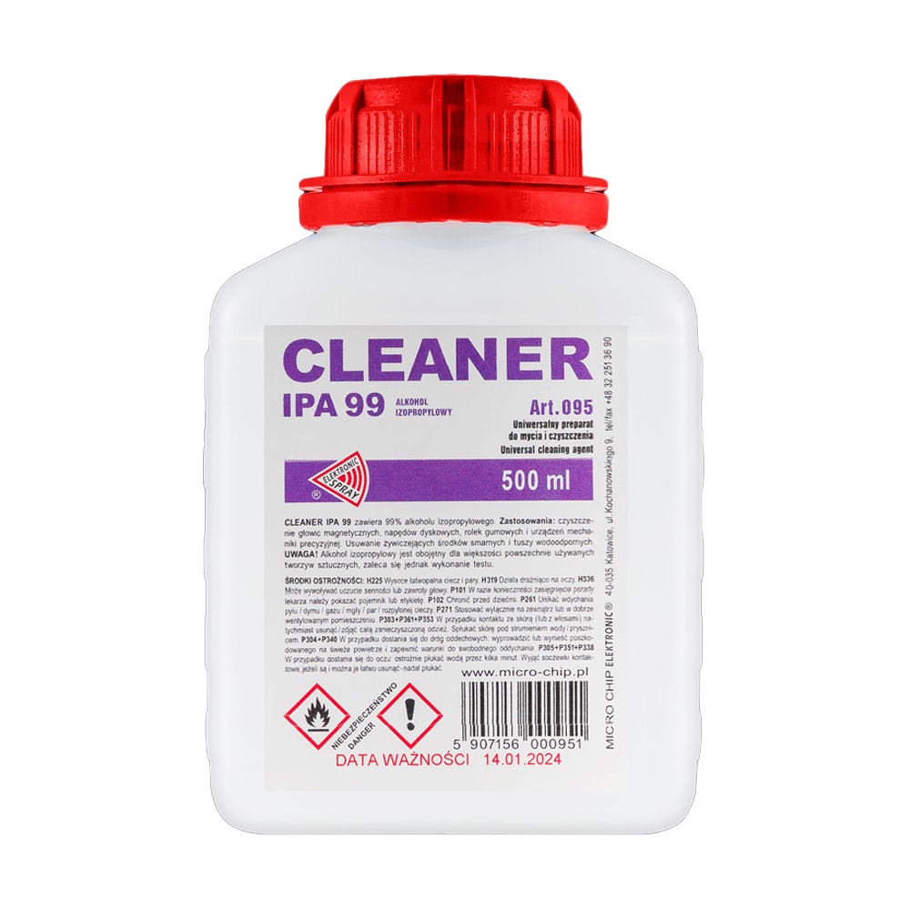 Cleaner IPA 99 500ml art.095 - Sklep msalamon