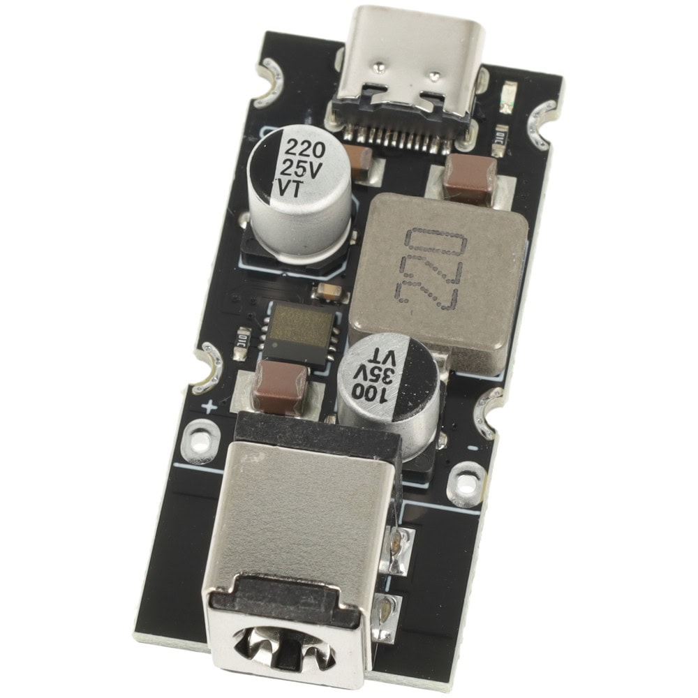 Moduł szybkiego ładowania CKCS PD65W z USB C – standard QC4.0/3.0 DC 2,5/5,5 - Sklep msalamon