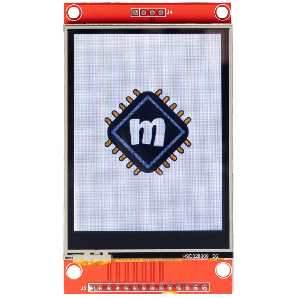 Wyświetlacz dotykowy TFT LCD 2,8" 240x320px z czytnikiem SD SPI - Sklep msalamon