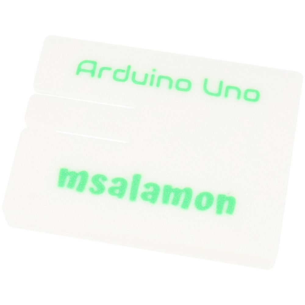 Obudowa do Arduino UNO Biało-zielona - Sklep msalamon