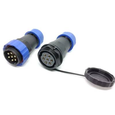 SD28 7 Pin 28mm Su Geçirmez Konnektör Takımı