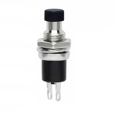 DS-110 7mm Push Buton - Siyah