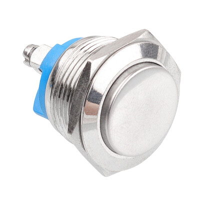 WD19H-G0 19mm Çıkık Yaylı Metal Buton
