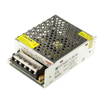 HT-1113 12V 5A Metal Kasa Güç Kaynağı