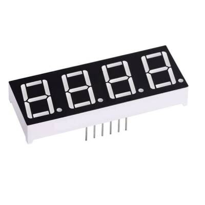 14mm 4'lü 7 Segment Display - Katot